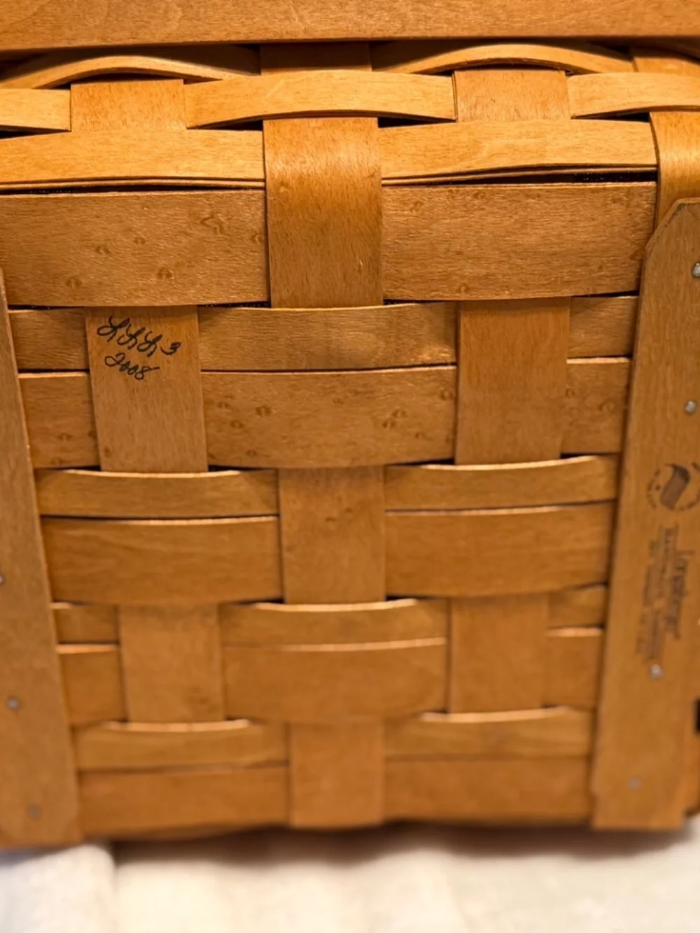 Longaberger Picnic Tote, Liner, Protector and Riser